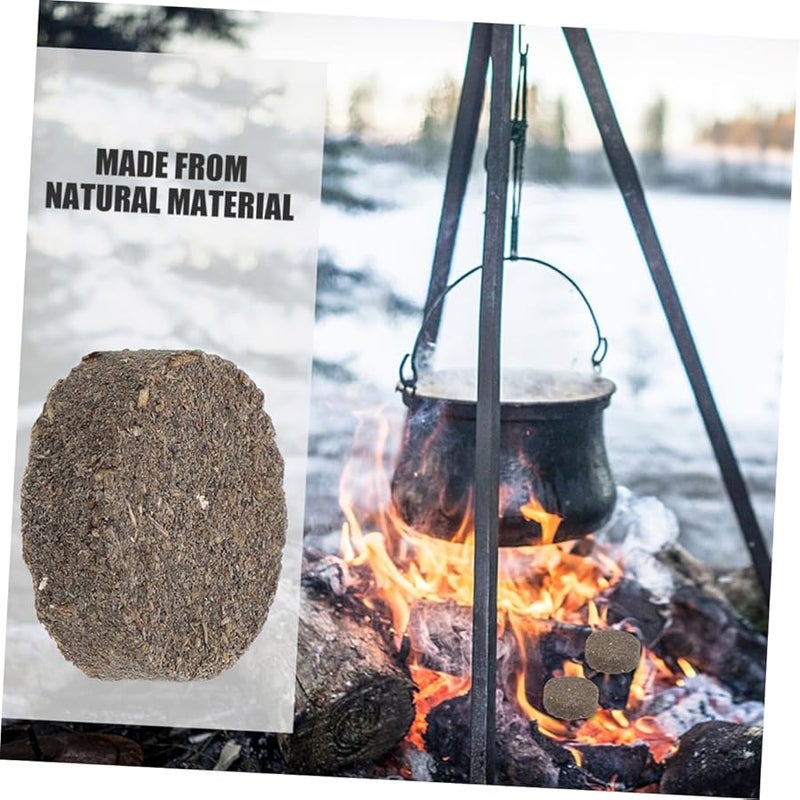 50pcs Quick Ignition Charcoal Firelighters Portable Compact Lightweight for BBQ Camping - Image 4